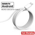 thumbnail image 3 of Cable de datos Micro USB Universal, Cable de carga Extra largo para Android, Samsung, Xiaomi, Huawei, tableta, cámara, 1m-10m, 3 of 4