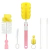Bottle Brush Cleaner Kit, 6 in 1 Cleaning Brush Set for Baby Feeding Nursing Bottle Baby Nipple Straws