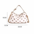 thumbnail image 3 of Polka Dot Tote Bag for Women Bow Tie Hobo Bags for Women Slouchy Tote Purse Large Shoulder Handbag Satchel for Travel Work, 3 of 8