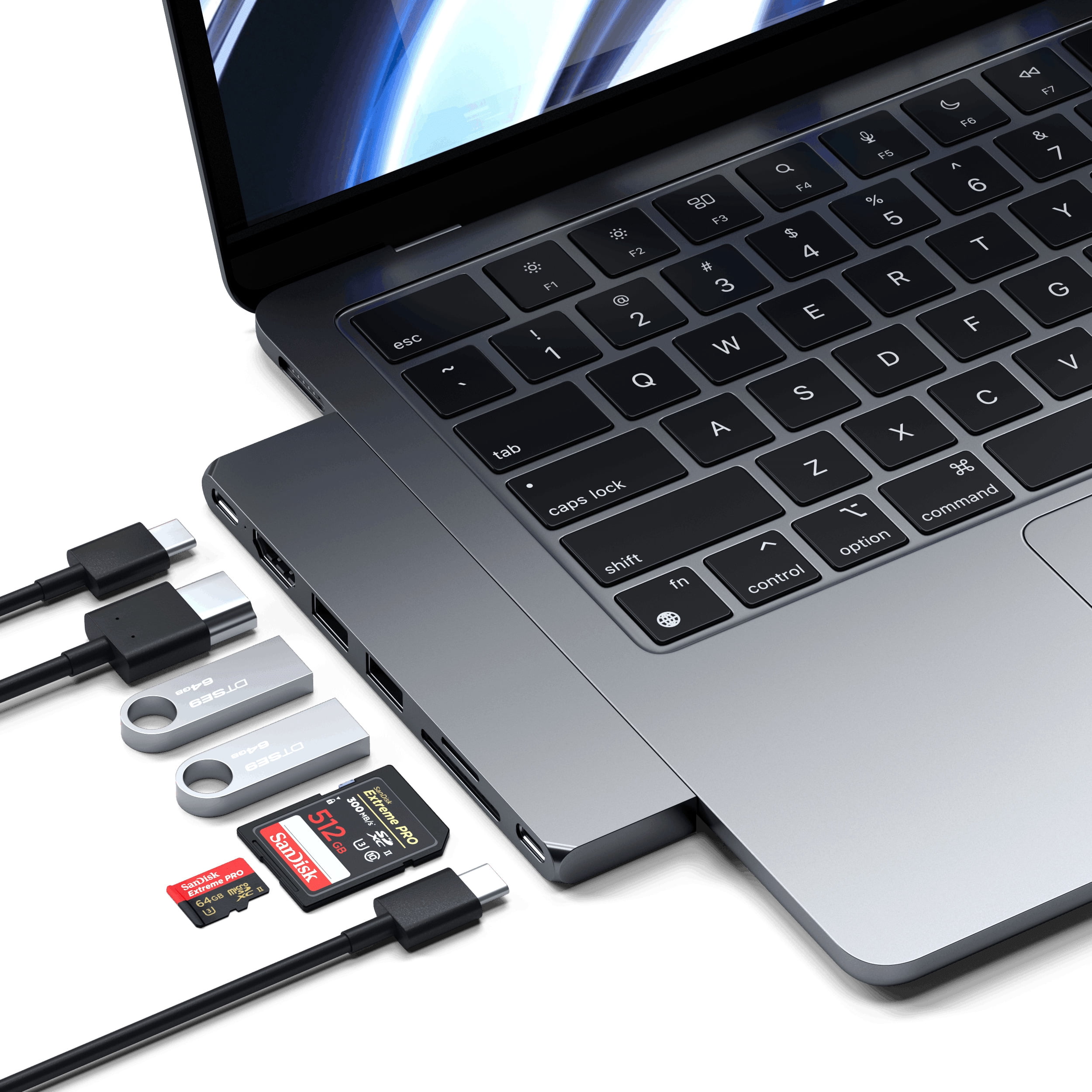 Satechi Pro Hub Slim ST-HUCPHSD Docking Station
