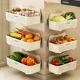 thumbnail image 3 of Large Green Wall-Mounted Storage Rack with 6 Bonus Hooks - No-Drill Installation, Durable Design for Kitchen, Bathroom & Home Use – Ideal for Organizing, Cosmetics, Jewelry & More (1 Pack), 3 of 6