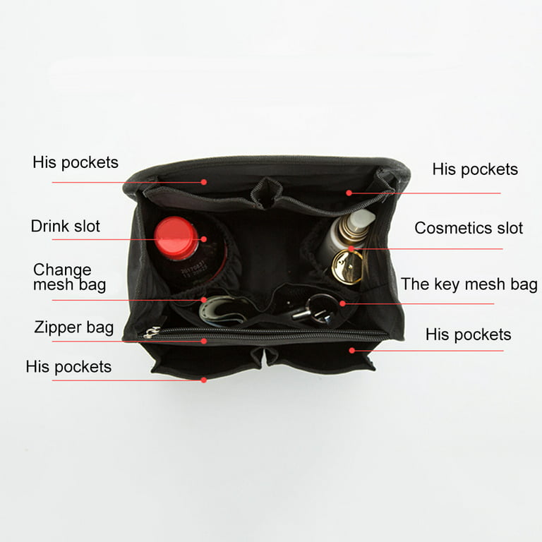 Leaveforme Multi Pocket Laptop Backpack Insert Organizer Shoulder Bags Tote Liner Storage, Men's, Size: 1, 2#