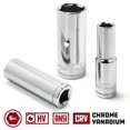 thumbnail image 3 of Alltrade Tools 27mm 6 Pt. Metric Deep Socket 1/2in Drive Chrome Vanadium, 3 of 5