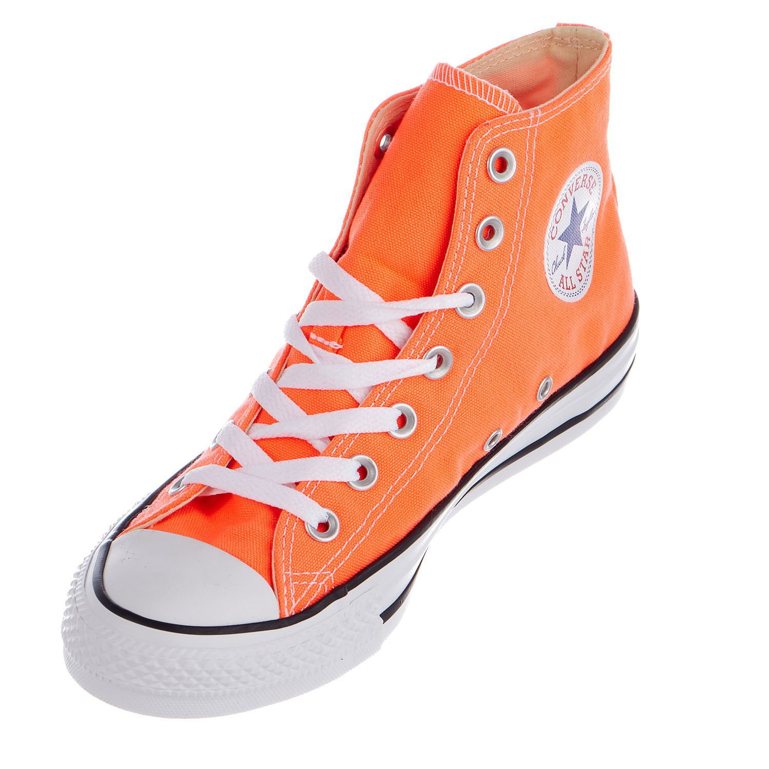 Converse All Star Hi Hyper Shoes Orange Size 35