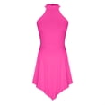 thumbnail image 4 of Usmixi Rompers for Women Party Club Sexy Back Hollow out Empire Waist Irregular Hem Tank Jumpsuits Crewneck Sleeveless Formal Solid Short Womens Jumpsuits on, 4 of 7