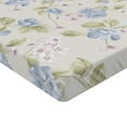thumbnail image 4 of Ambesonne Garden Scene Fitted Sheet, Botany Art Cottagecore, King Size, Pistachio Green and Cream, 4 of 5