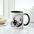 thumbnail image 4 of CafePress - Football Mug - 11 oz Ceramic Mug - Novelty Coffee Tea Cup, 4 of 4