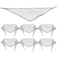thumbnail image 1 of GOOHOCHY 7 Pcs Filet à Cheveux Réutilisable pour Chignons Filet à Cheveux Triangle pour Femmes, 1 of 8