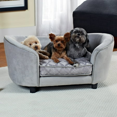 UPC: 0819970010595 | Enchanted Home Pet Quicksilver Sofa Dog Bed