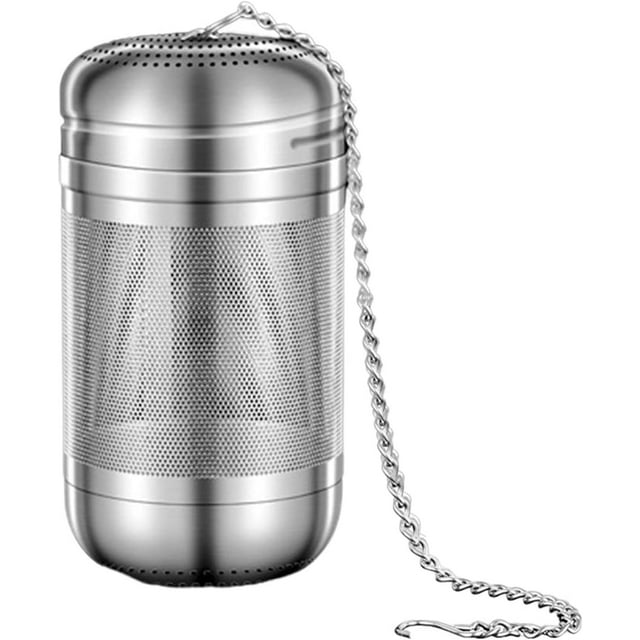 1/2pcs Tea Infusers for Loose Tea, Extra Fine Mesh Tea Strainer with Silicone Lid | Tea Infuser for Loose Tea, Stainless Steel Seasoning Ball, Spices Infuser for Cooking, Tea Infuser Strainer Set