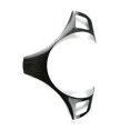 thumbnail image 2 of Real Carbon Fiber Car Interior Steering Wheel Decoration Cover Trim for 3 Series E90 E92 E93 2005-2012, 2 of 5