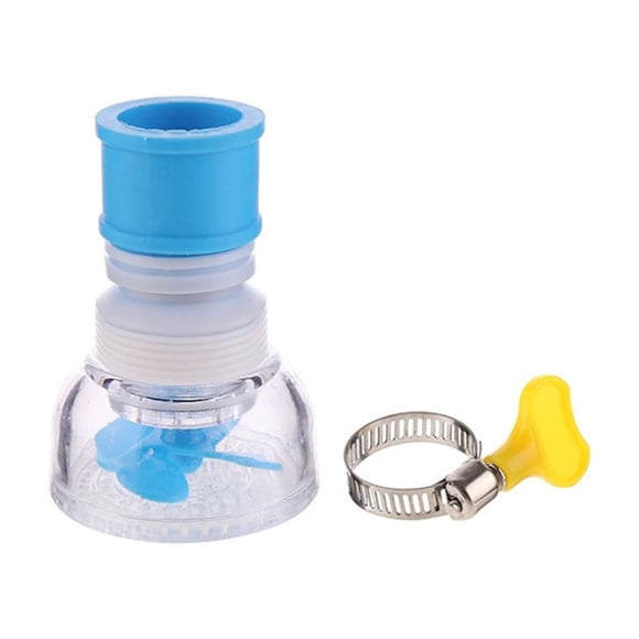 Kitchen Adjustable Faucet Aerator Shower Head Sprayer 3 Modes Bendable Splash Proof Water Tap Diffuser Water-saving Nozzle Normal Type Blue