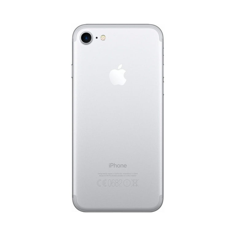Apple iPhone 7 128GB Silver B Grade Used GSM Unlocked Smartphone 