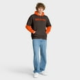thumbnail image 4 of Men's Fanatics Brown Cleveland Browns Helmet Retro Pullover Hoodie, 4 of 7