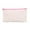 Pink, variant on Vikakiooze Home Clearance Blank Canvas Zipper Pouch For Diy Craftcanvas Makeup Bags With Colored Zipper In Canvas Cosmetic Bag Multi-Purpose Travel Bags Pen Pencil Case