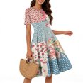 thumbnail image 4 of Fashion A-Line Dress for Women CIENVNSTG Flowy Summer Dress Perfect for Casual Outings or Parties, 4 of 6