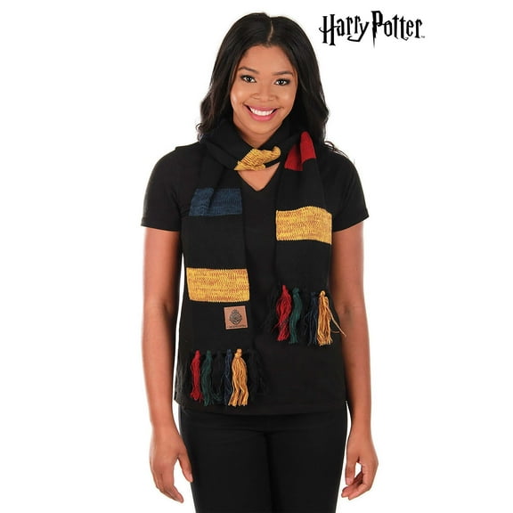 Adult Hogwarts Heathered Knit Scarf