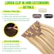 thumbnail image 2 of Extensiones de cabello humano real Lorien con clip, 18 cm, 80 g, 2 of 6