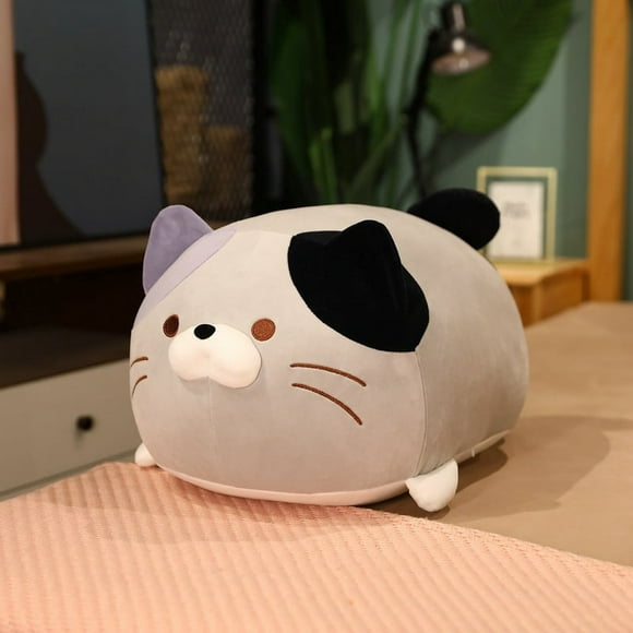 Super Soft Cat Plush Toy, Fluffy Chubby Kitty Stuffed Animal, Adorable Plush Cat