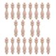 thumbnail image 1 of 20 Pcs 7.6X1.8cm Beech Unpainted Unfinished Wood Craft Spindles Baluster Restaurant Decor Repair De, 1 of 5