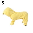 thumbnail image 2 of Pet's Clothes Christmas Full Hoodie With Covered Feet All Season Warm Jumpsuit For Small Medium Indoor Outdoor Wearable Apparel, 2 of 8