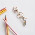 thumbnail image 2 of 2pcs Rhinestone High Heel Keychain - Crystal Shoe Pendant Keychain Car Hanging Ornament High Heel Charm For Car Purse Bag Home Decor, 2 of 3