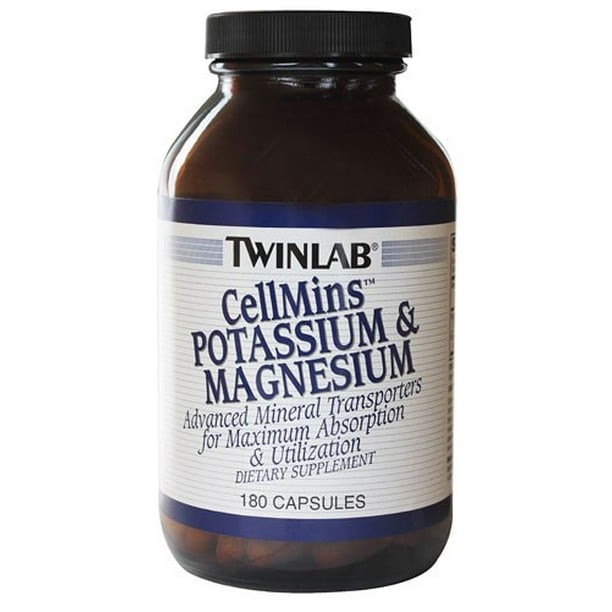 Twinlab CellMins Potassium & Magnesium 180 Capsules