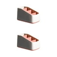 thumbnail image 3 of Billuyoard Soporte de almacenamiento de escalera trapezoidal resistente y duradero ABS para clasificar artículos diversos rojo rojo 2Conjunto, 3 of 6