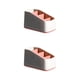 thumbnail image 3 of Yuarrent Soporte de almacenamiento de escalera trapezoidal resistente y duradero ABS para clasificar artículos diversos rojo rojo 2Conjunto, 3 of 6