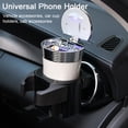 thumbnail image 4 of Dujiujun Cup Holder Good Load-Bearing Universal Multifunctional Car Outlet Air Vent Phone Mount Interior Organizer Drink Holder, 4 of 8