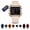 #A, variant on Waterproof Transparent Digital Watch, Square Analog Sports Wristwatch | Unisex Fitness Timepiece, Clear Silicone Band Accessory, Dual Time Zone Display, Countdown Alarm Clock Tool