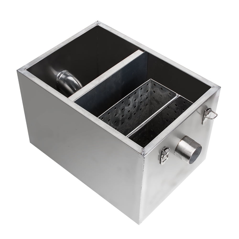 Stainless Steel Grease Trap Interceptor Set Detachable Design For