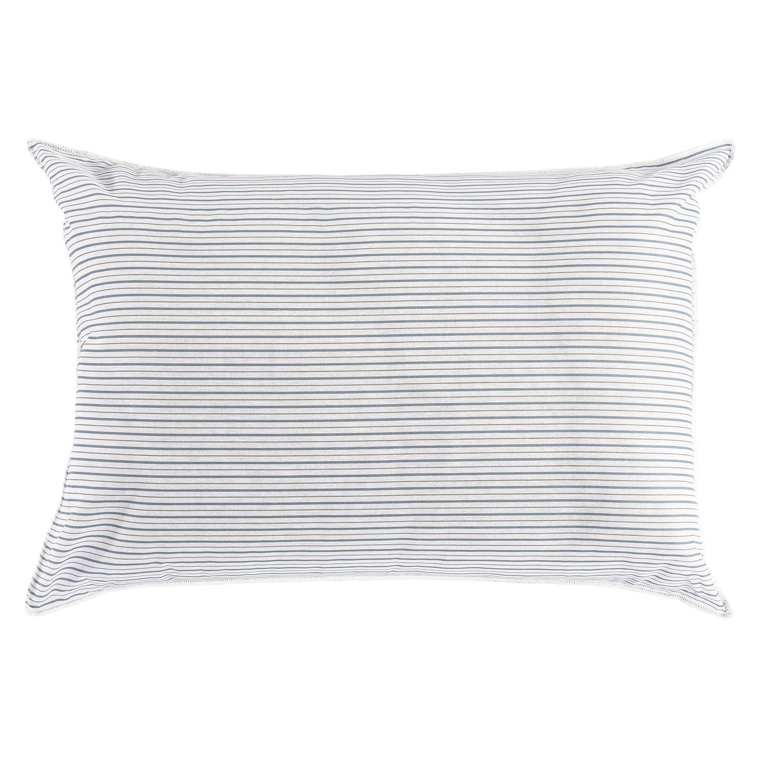 Blue Whale Striped Bed Pillow
