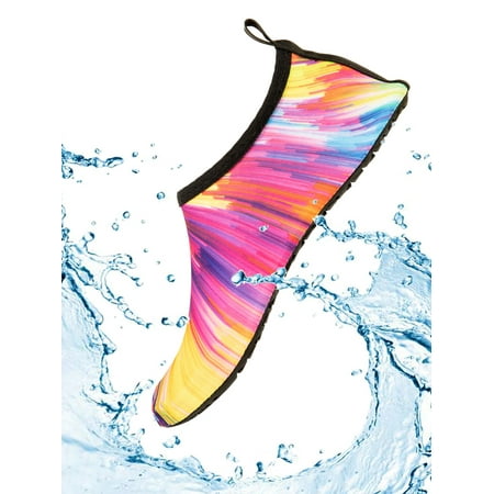 NK FASHION Shoes for Swimming Aqua Shoes Barefoot Water Socks for Swim Beach Pool Surf Yoga Quick-Dry Slip-on for Women (Best Barefoot Casual Shoes)