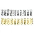 thumbnail image 3 of YOPTOP 10 Pcs Fermoir à Vis pour Bracelet Collier Fabrication de Bijoux, Or, 3 of 6
