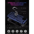 thumbnail image 7 of TJS for iPhone 15 Plus Phone Case Metal Ring Kickstand Drop Tempered Glass Screen Protector, 7 of 7