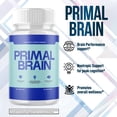 thumbnail image 6 of Primal Brain Advanced Formula Brain Support Pills Maximum Strength Supplement PrimalBrain 120 Capsules, 6 of 9
