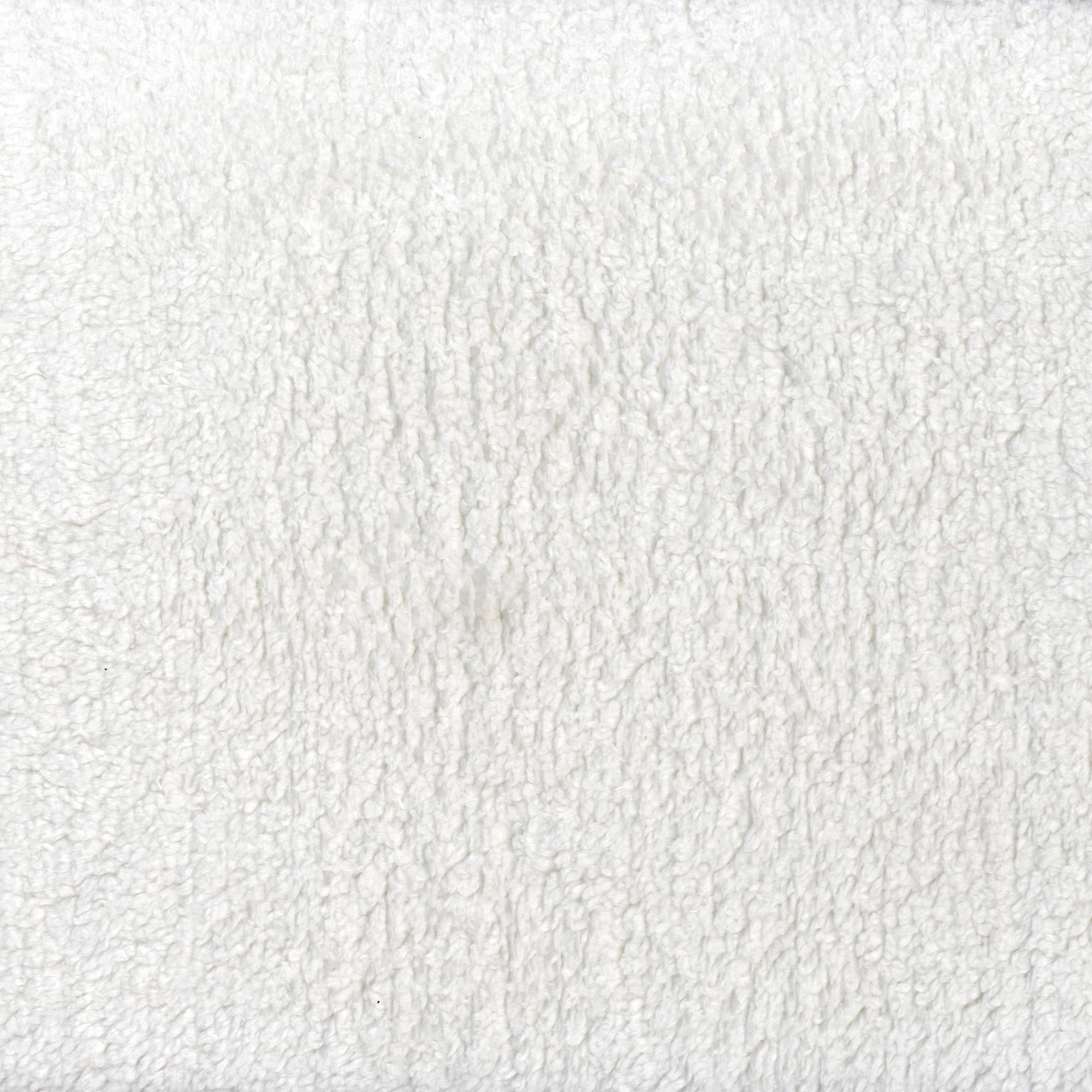 David Textiles Inc. 1.5 yard x 60' 100% Polyester Fleece Sherpa Precut Sewing & Craft Fabric, White