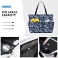 thumbnail image 2 of Wukai Dragons Print Zipper Bag,large Beach Tote Bag,Waterproof Sandproof Bag,Grocery and Picnic Tote Travel Bag, 2 of 5