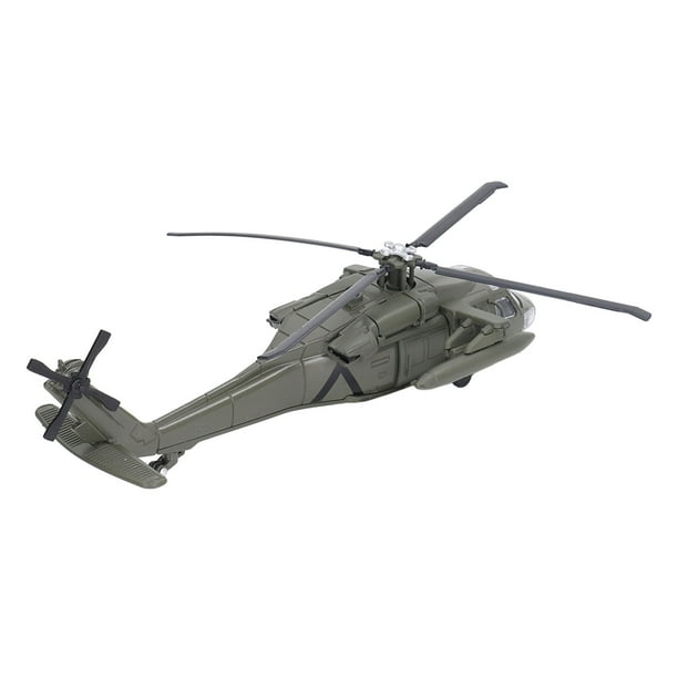 Juguete Modelo de Helicóptero Armado con Luz de Sonido Fundido a Presión de Aleación Juguete de Helicóptero de Ataque para Niños Decoración del Hogar ANGGREK Otros