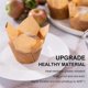 thumbnail image 4 of 200PCS Tulip Cupcake Liners Upgrade Parchment Paper Muffin Liners for Baking Cupcake for Party Wedding Birthday, 4 of 5