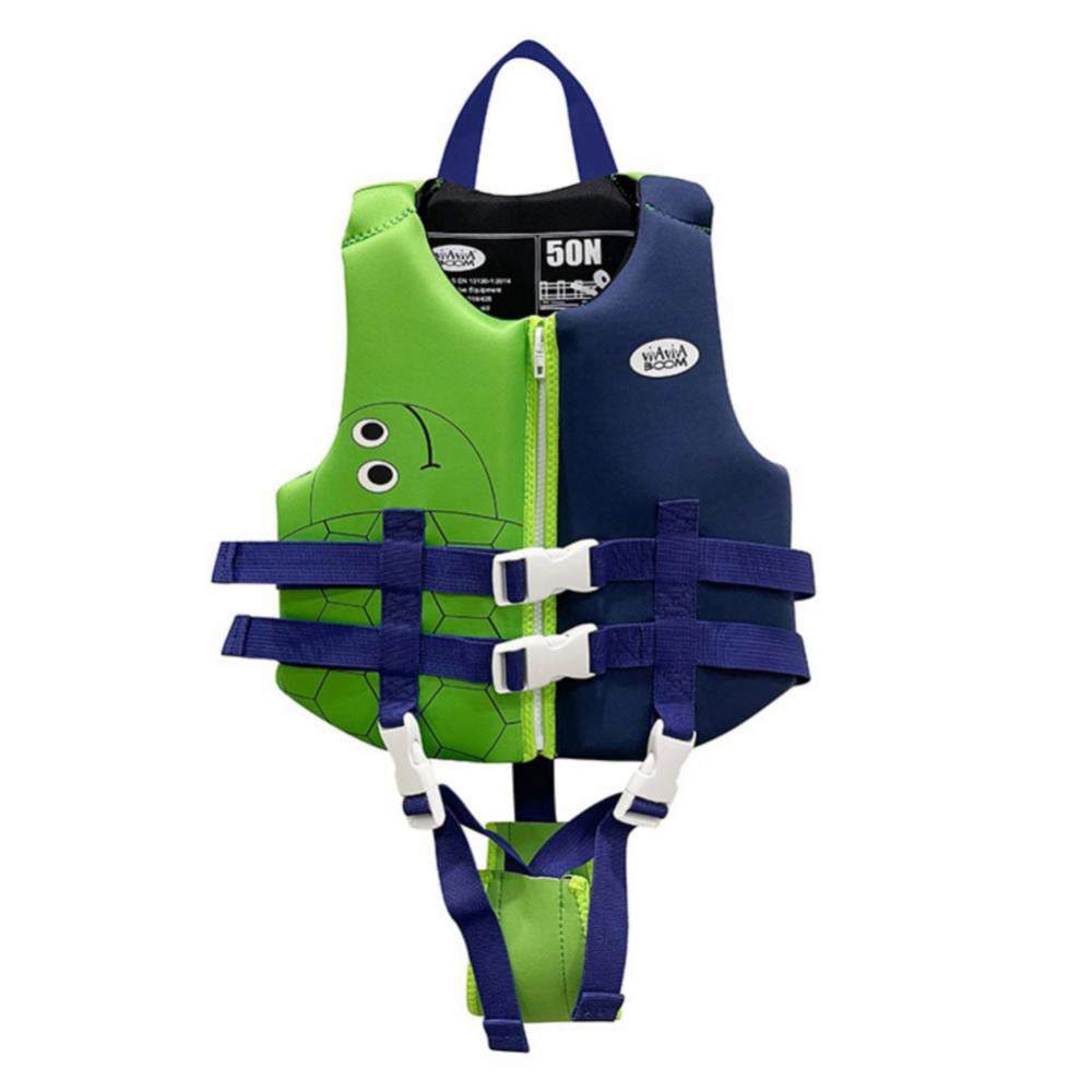 Kids Float Jacket Swim Vest Kids Pool Float with Adjustable Safety Strap Swimming Pool Aid Floats for 30-50 lbs Girls 