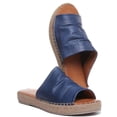 thumbnail image 5 of JUSTINREESS Aliyah Womens Slip On Soft Mule Espadrille Sandal In Jeans Size 9, 5 of 6