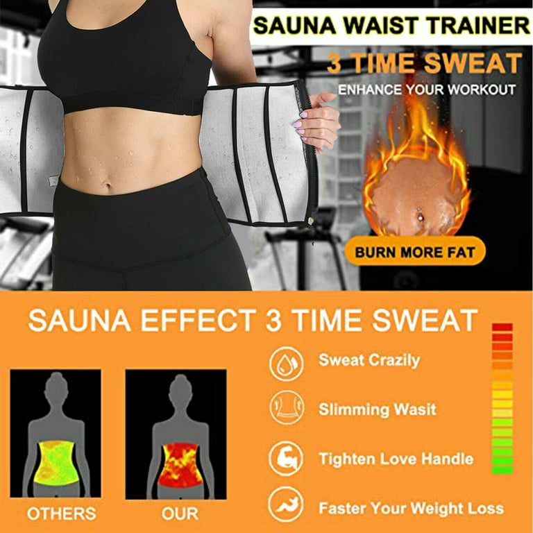 Workout Waist Trainer Cincher for Women Polymer Sweat Trimmer Body