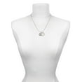 thumbnail image 3 of Delight Jewelry Silvertone Keep Calm and Carry On To the World You are a Mother Locket Necklace, 3 of 4