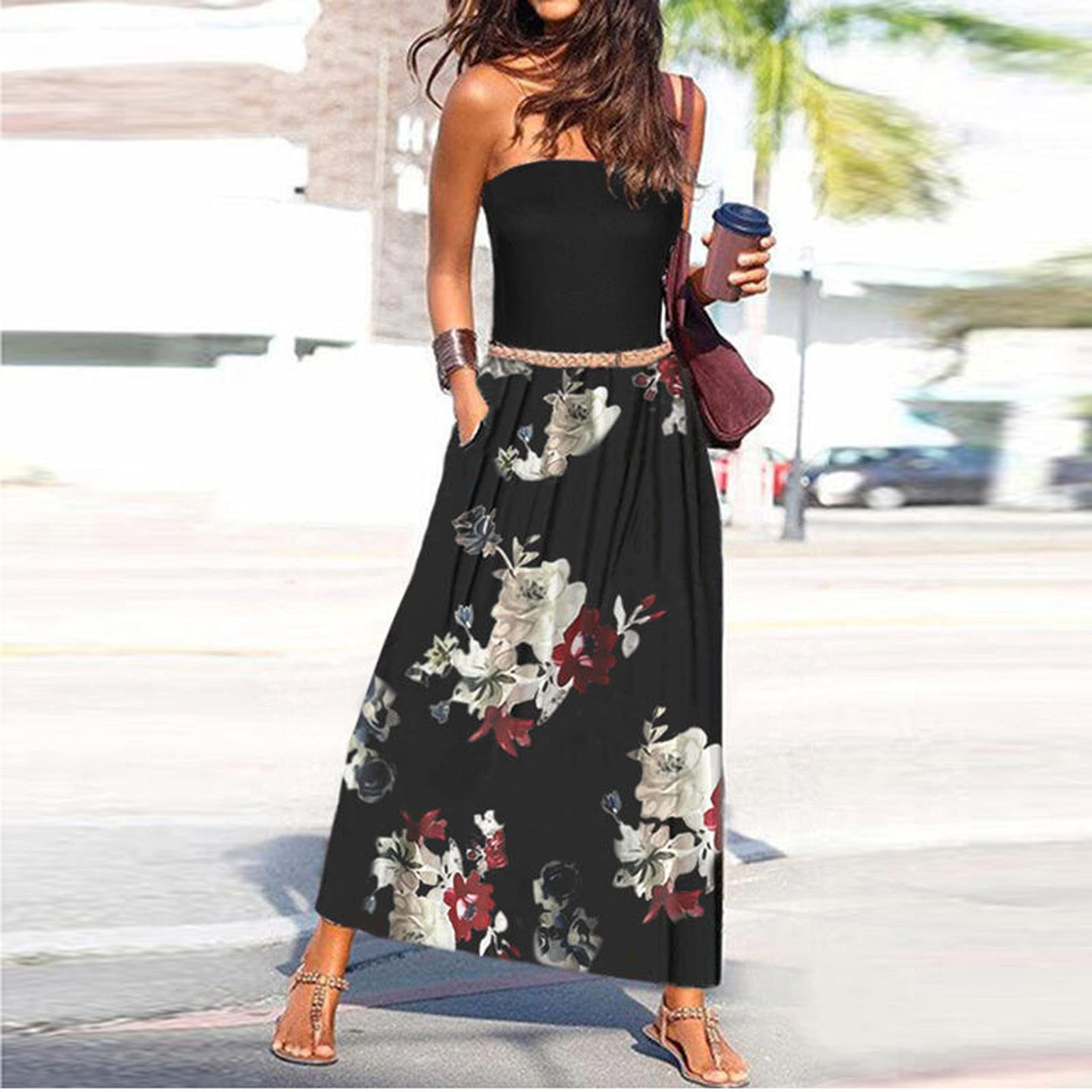 tube top beach dress