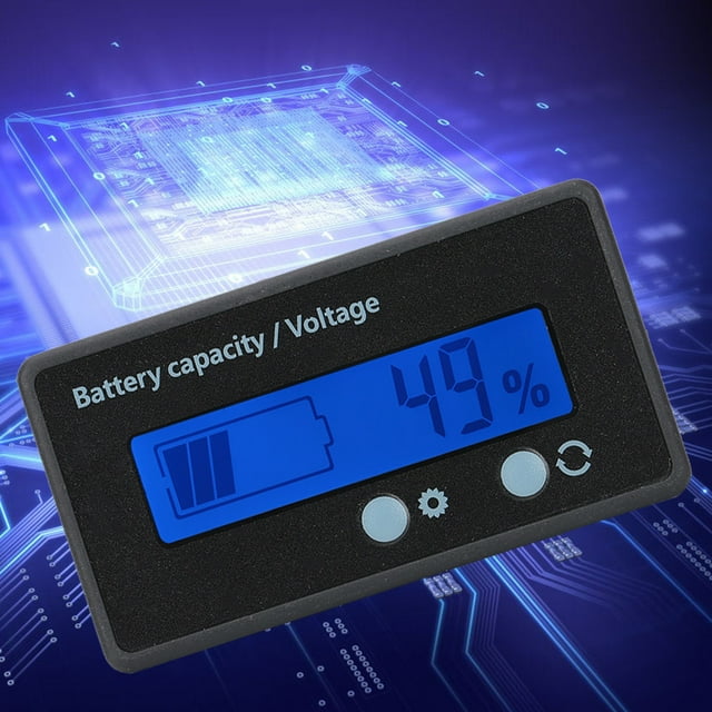 Simple 8-100V Battery Capacity Display, Voltage Battery Capacity Monitor, For Lithium Battery For -acid Battery