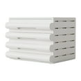 thumbnail image 1 of Archivador pequeño, organizador de archivadores, moderno cajón, compatible con archivadores de tamaño A4, 4 capas, para el hogar y la oficina. De oficina, 1 of 8