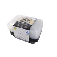 Mainstays Meal Prep Storage Containers, 15 pack