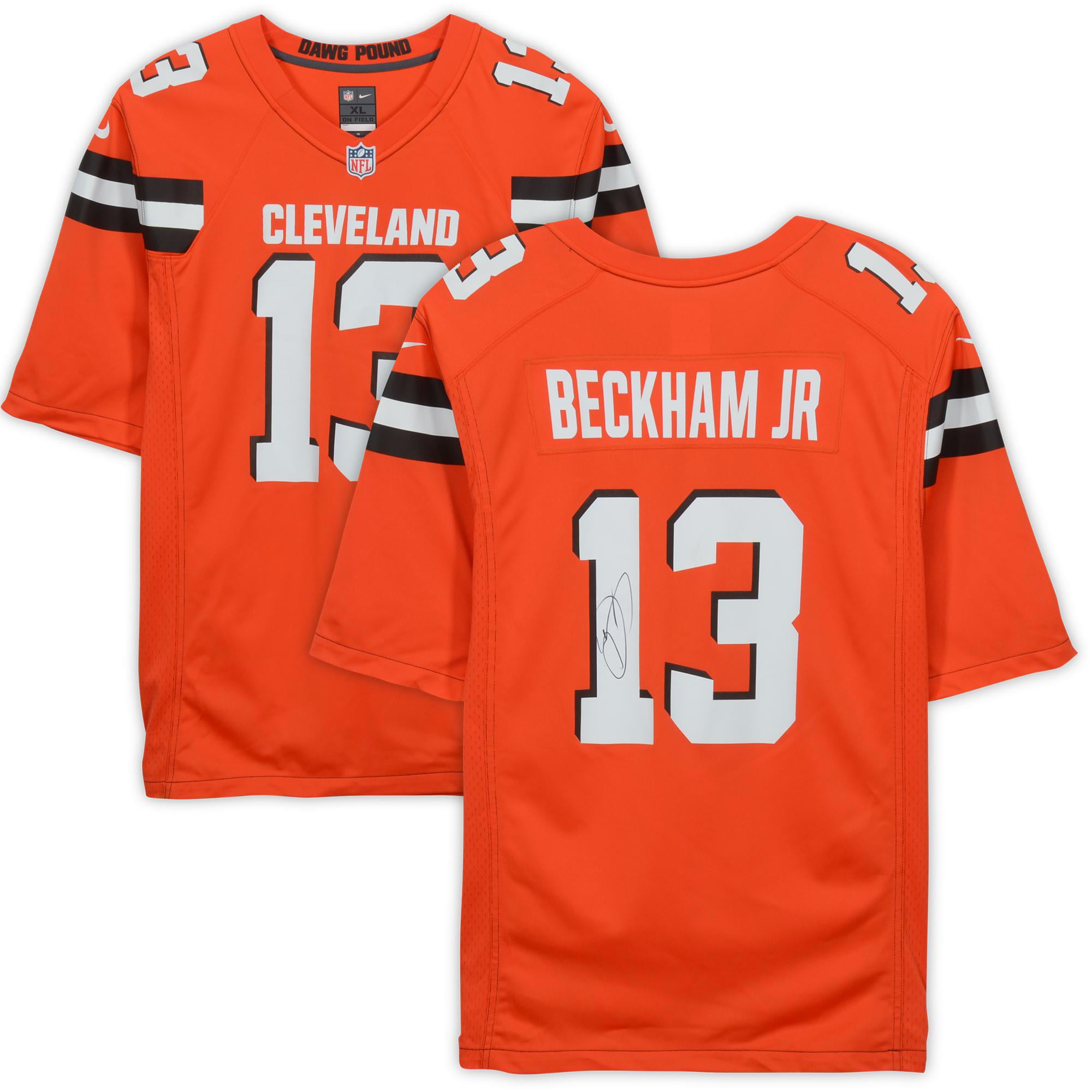 Odell Beckham Jr. Cleveland Browns Autographed Orange Game Jersey - Fanatics Authentic Certified - Walmart.com